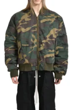 Satoshi Nakamoto Camo Ma Moto Jacket Camo