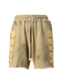 Satoshi Nakamoto Destroyed Patchwork Moto Short