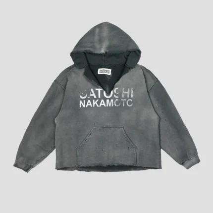 Satoshi Nakamoto Distructo Hoodie