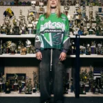 SATOSHI NAKAMOTO SPEEDWAY LONGSLEEVE GREEN