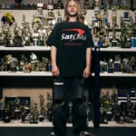 SATOSHI NAKAMOTO BANK OF SATOSHI TEE BLACK