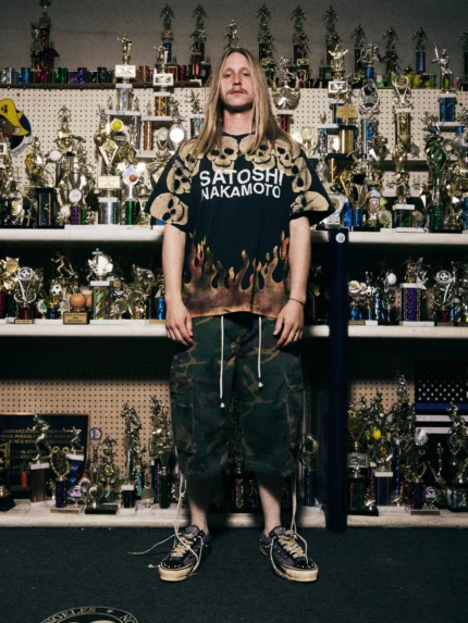 SATOSHI NAKAMOTO LOST BOYS TEE