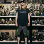 SATOSHI NAKAMOTO ROAD RASH TEE BLACK
