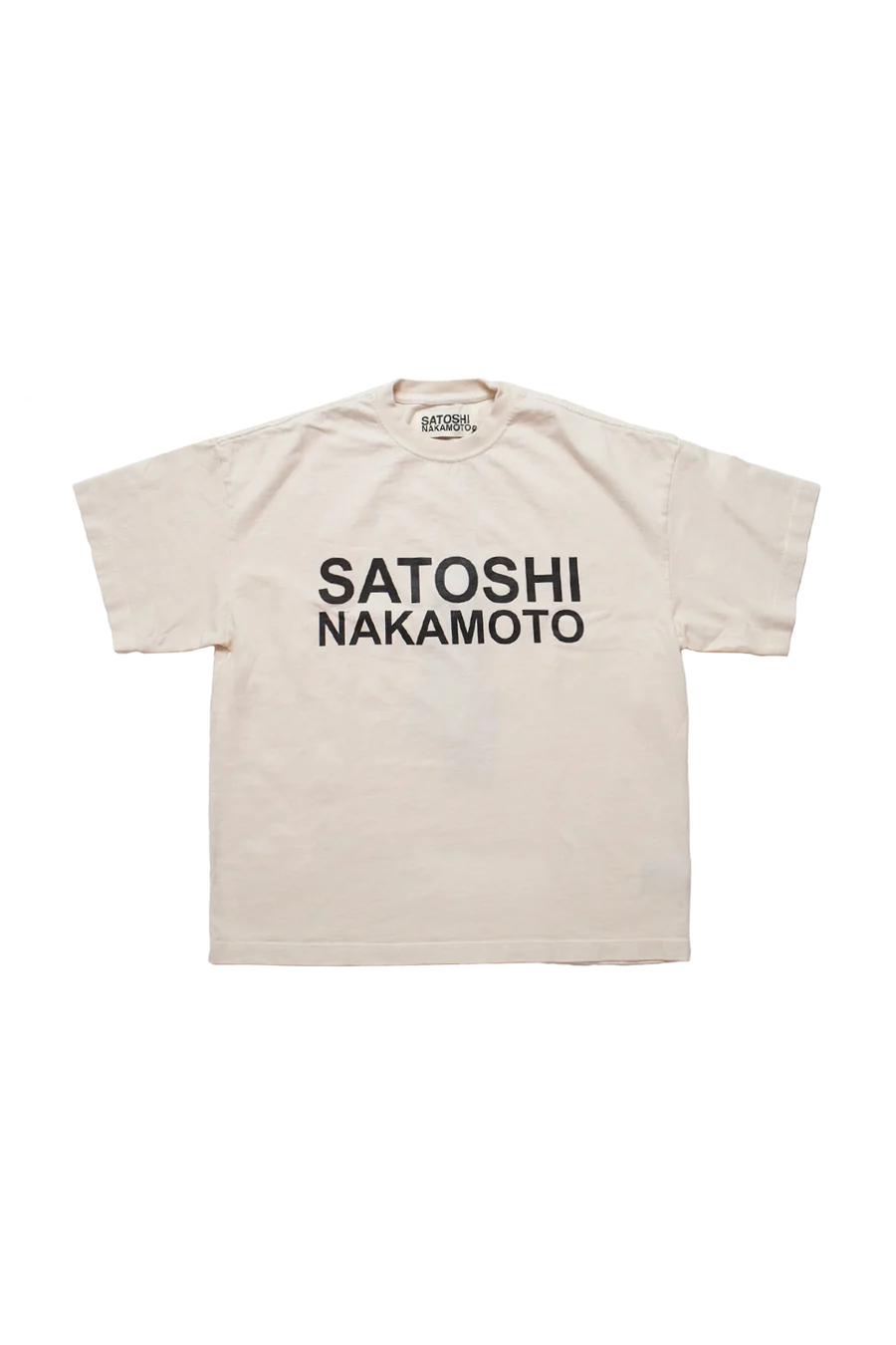 SatoshiNakamotoSatoshiLogoTeeWhite-White1.webp Satoshi Nakamoto Satoshi Logo Tee White Shirt