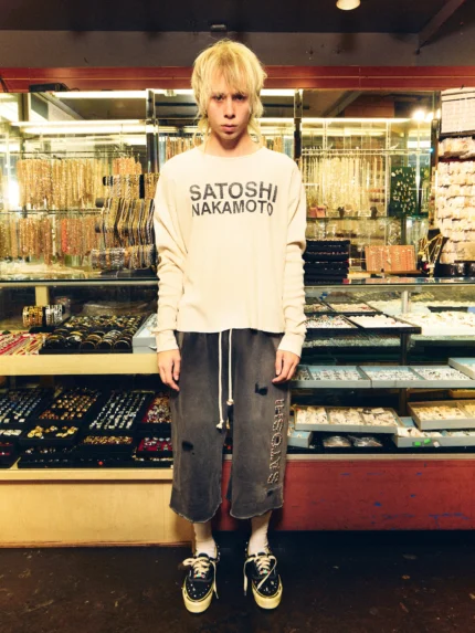 SATOSHI NAKAMOTO LOGO THERMAL