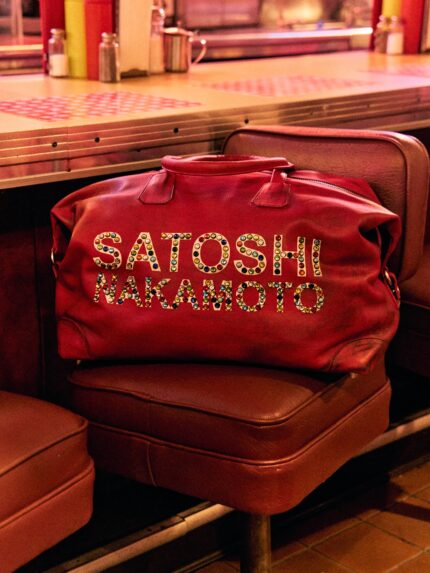 SATOSHI NAKAMOTO STUDDED WEEKENDER