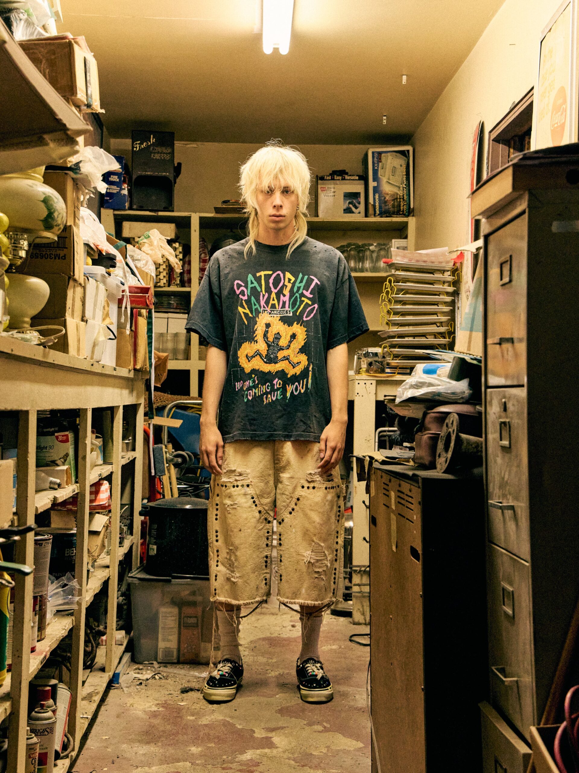 SATOSHI280 SATOSHI NAKAMOTO NO SAVIOR TEE
