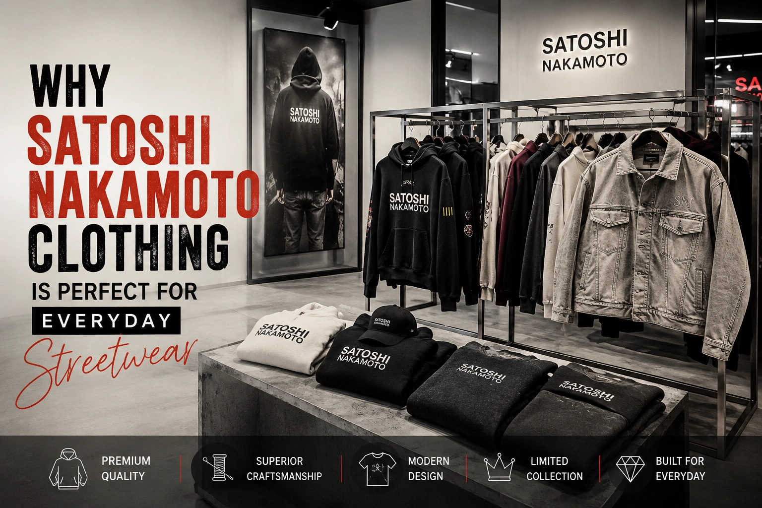 Why Satoshi Nakamoto Clothing Is Perfect for Everyday Streetwear